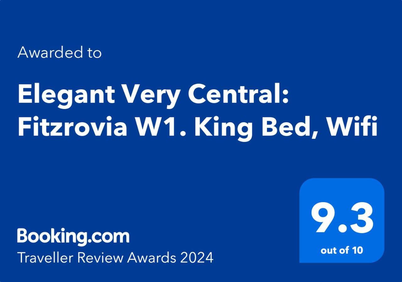 Elegant Very Central: Fitzrovia W1. King Bed, Wifi Londra Esterno foto